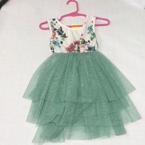 Toddlers dress with tutu